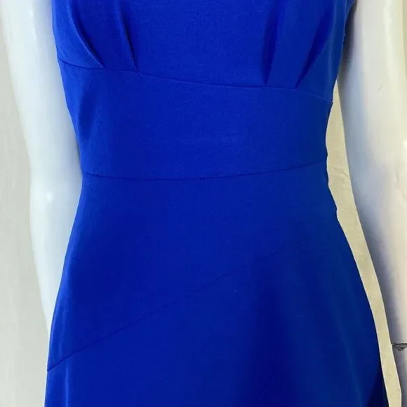 Calvin Klein Dress Royal Blue Fit and Flare A-line Size 2 - Picture 6 of 8